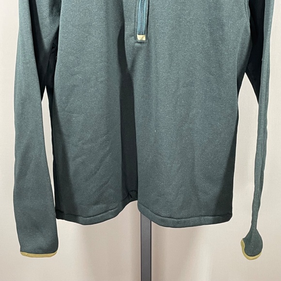 NEW CC Filson Jacket Mens Medium green woven fleece vintage pull over outdoor - Picture 3 of 10